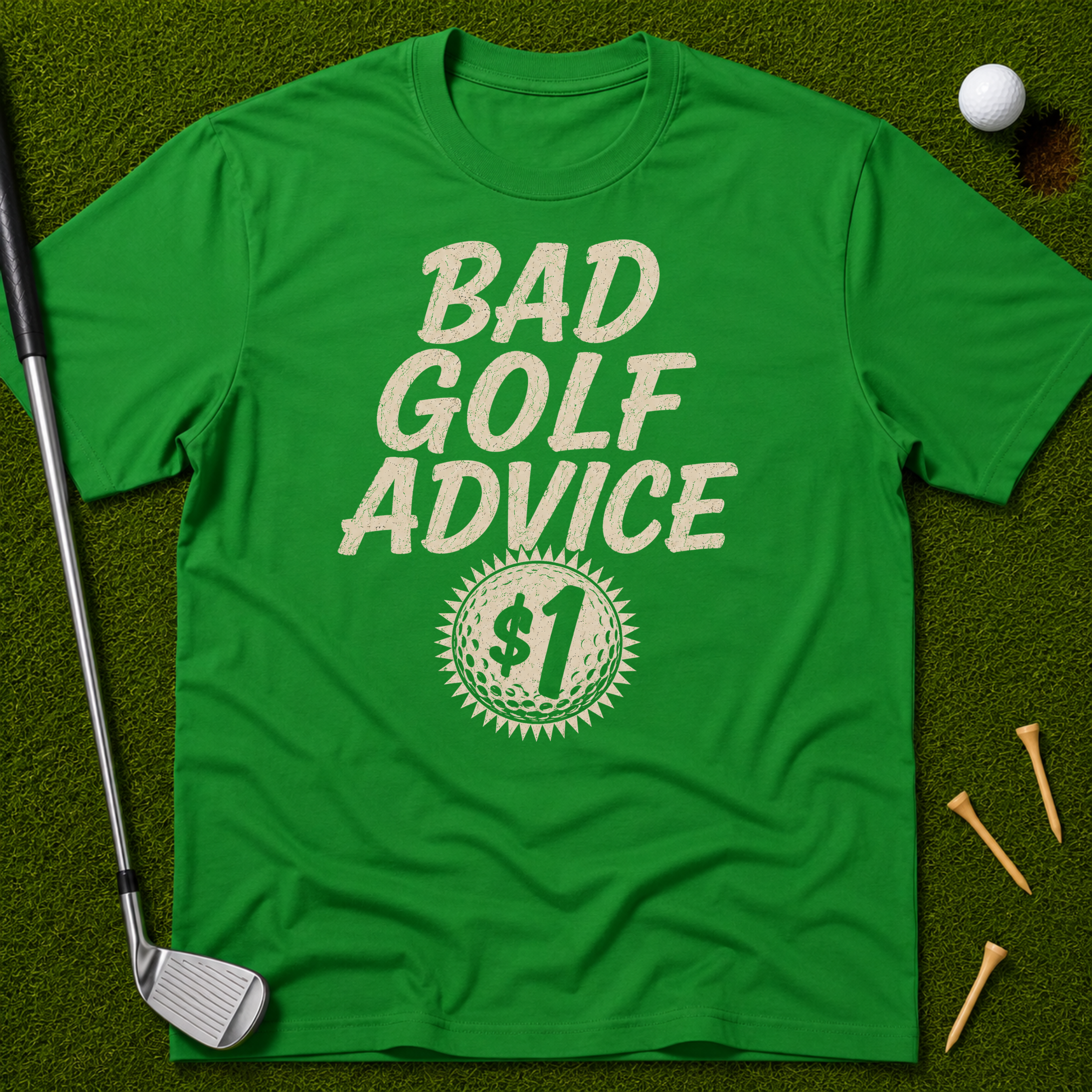 Bad Golf Advice For $1 T-Shirt