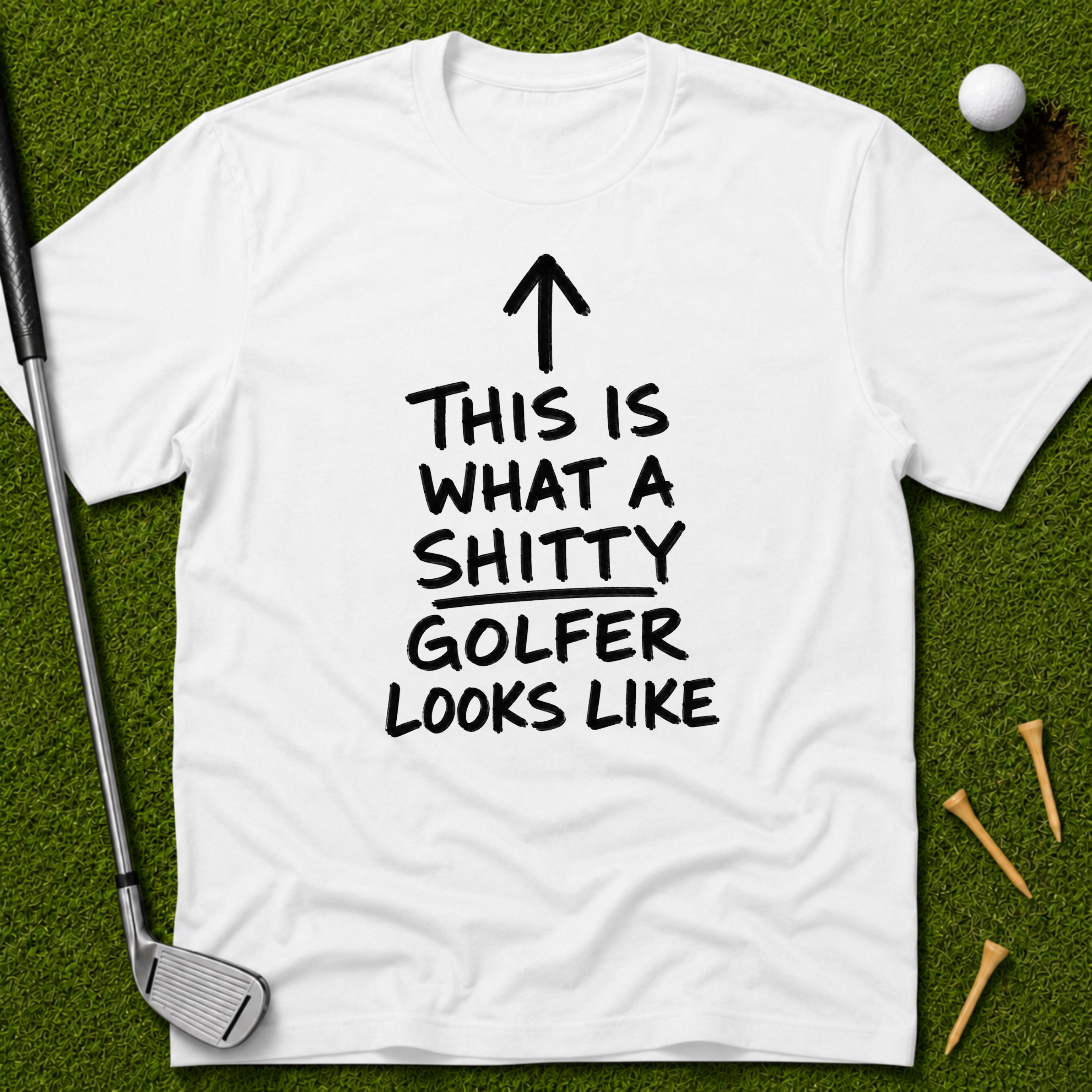 This Is What A Sh*tty Golfer Looks Like T-Shirt