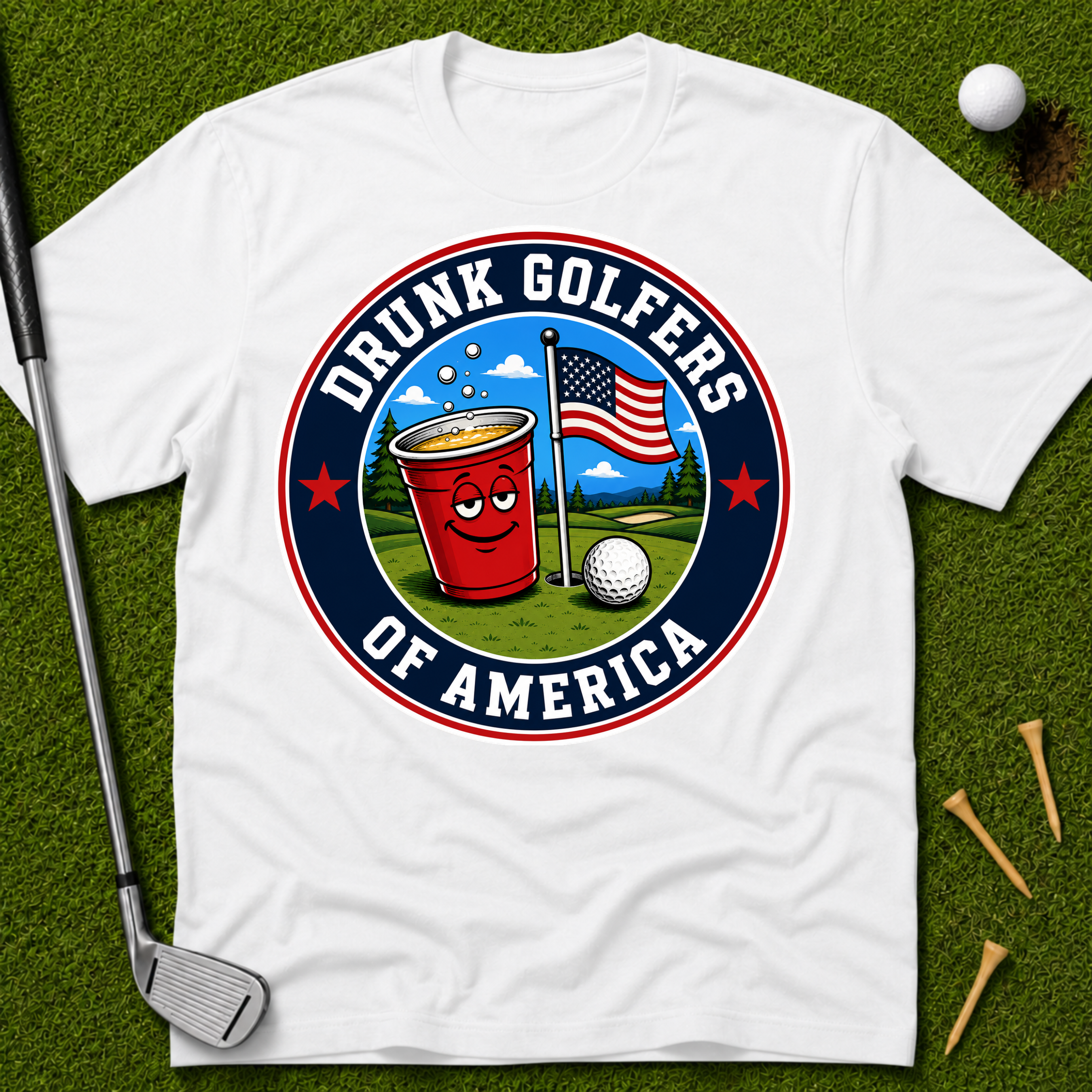 Drunk Golfers of America T-Shirt