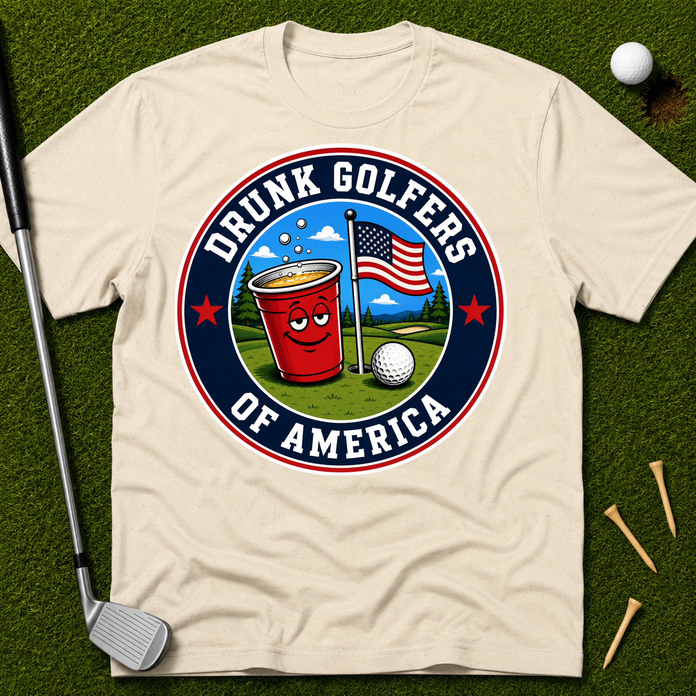 Drunk Golfers of America T-Shirt