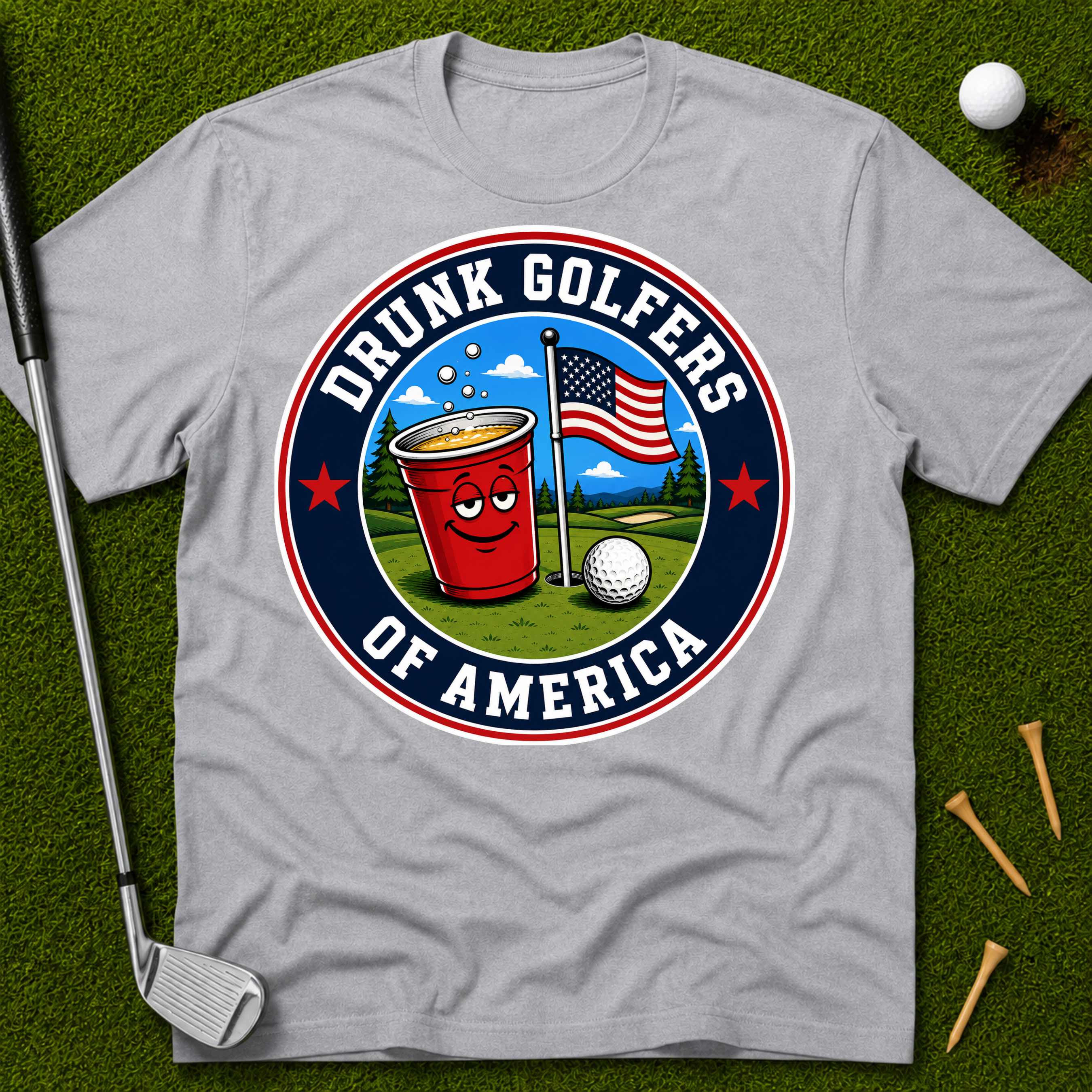 Drunk Golfers of America T-Shirt