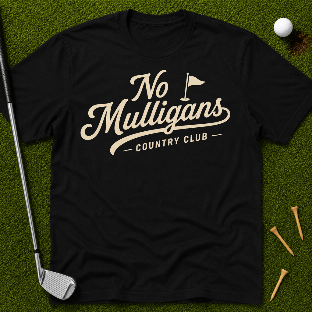No Mulligans Country Club T-Shirt