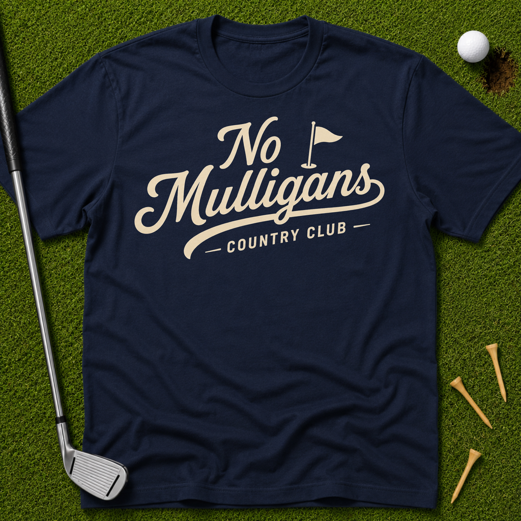 No Mulligans Country Club T-Shirt
