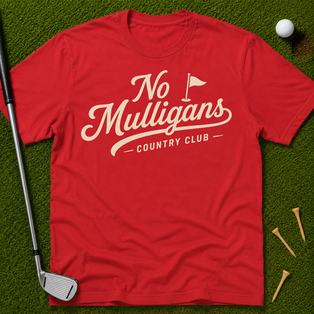 No Mulligans Country Club T-Shirt