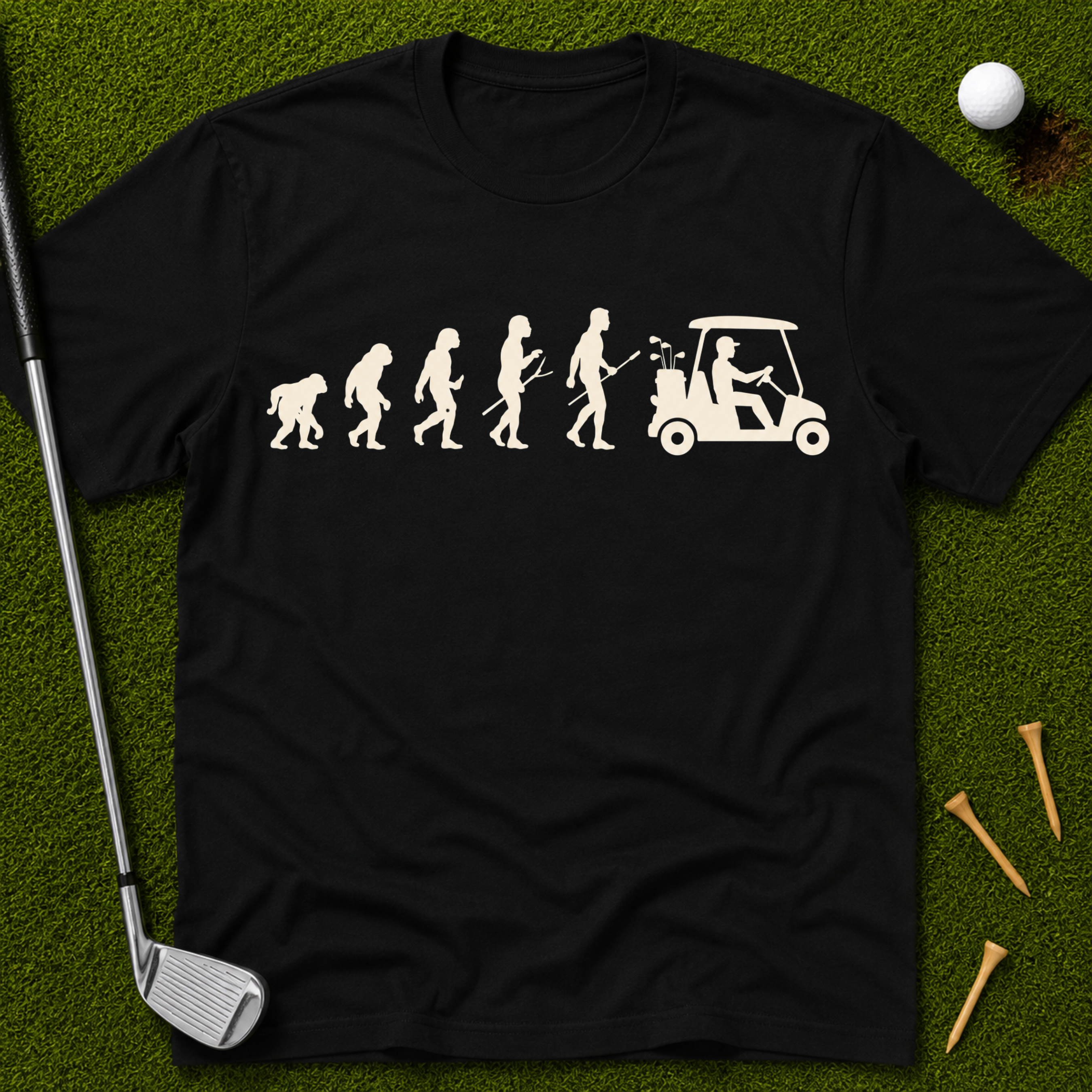 Evolution of the Golfer T-Shirt