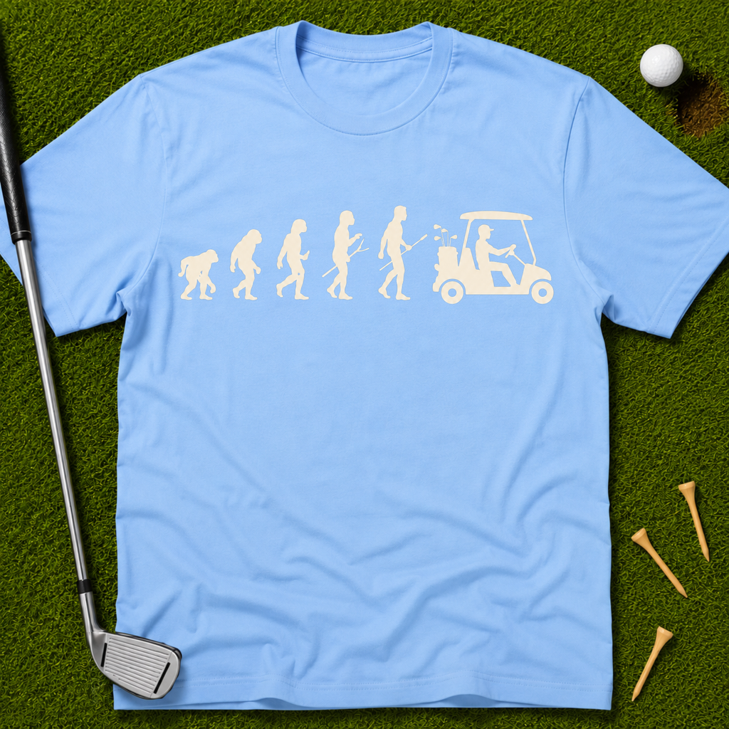Evolution of the Golfer T-Shirt