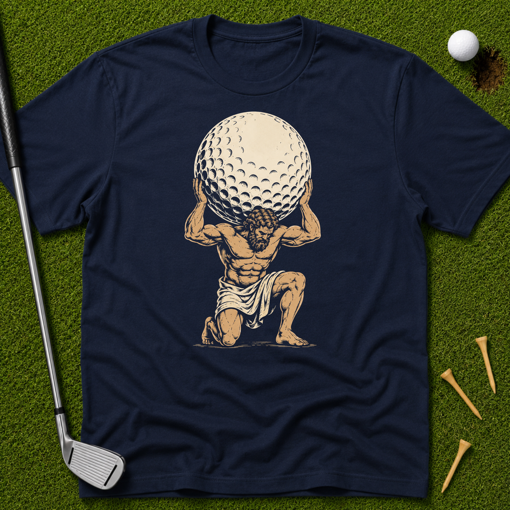 Atlas Golf Ball T-Shirt
