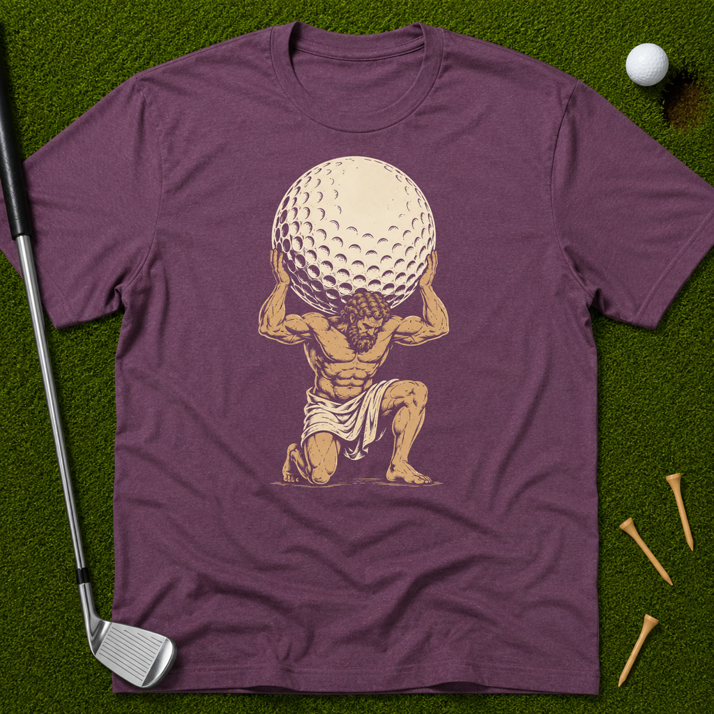 Atlas Golf Ball T-Shirt