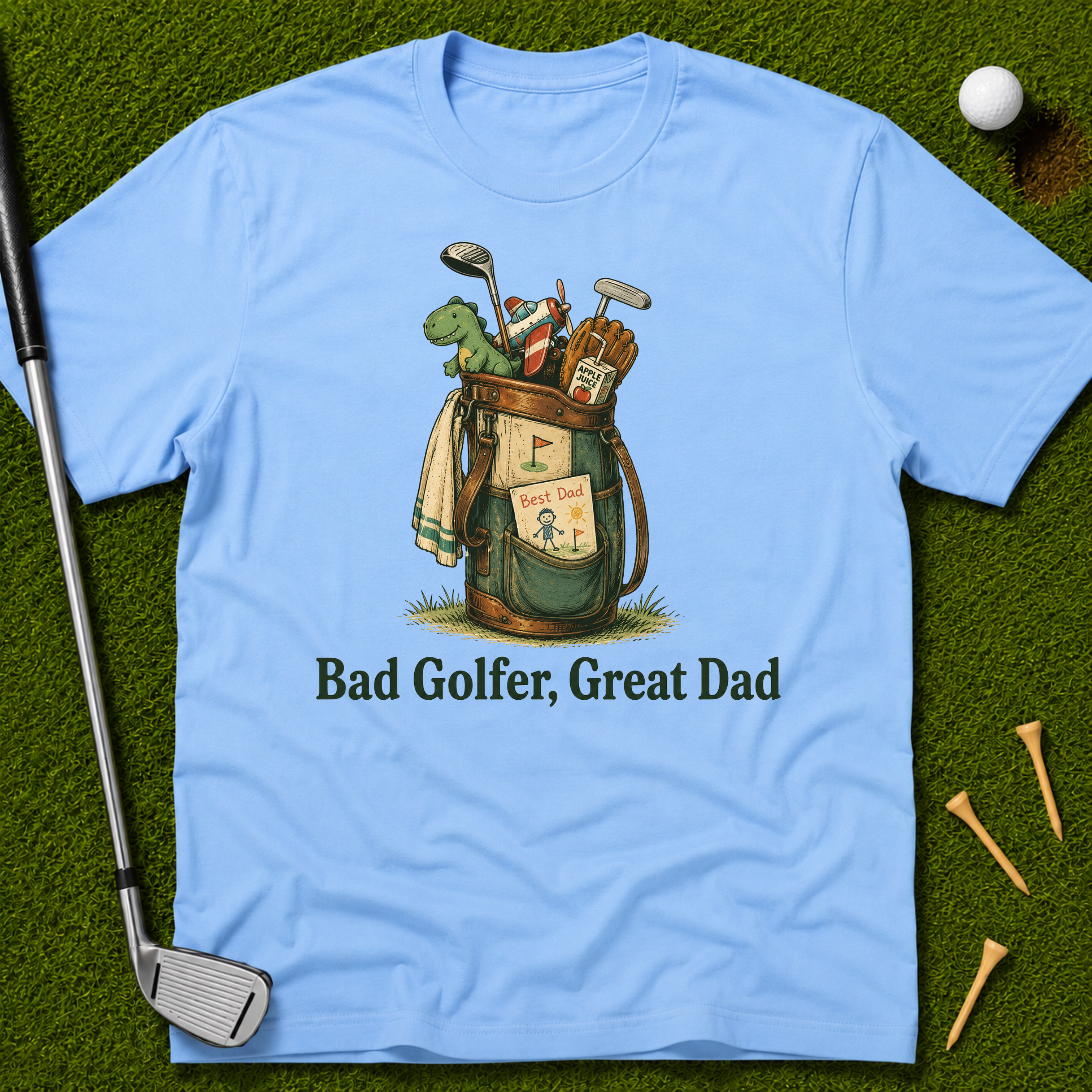 Bad Golfer, Great Dad T-Shirt