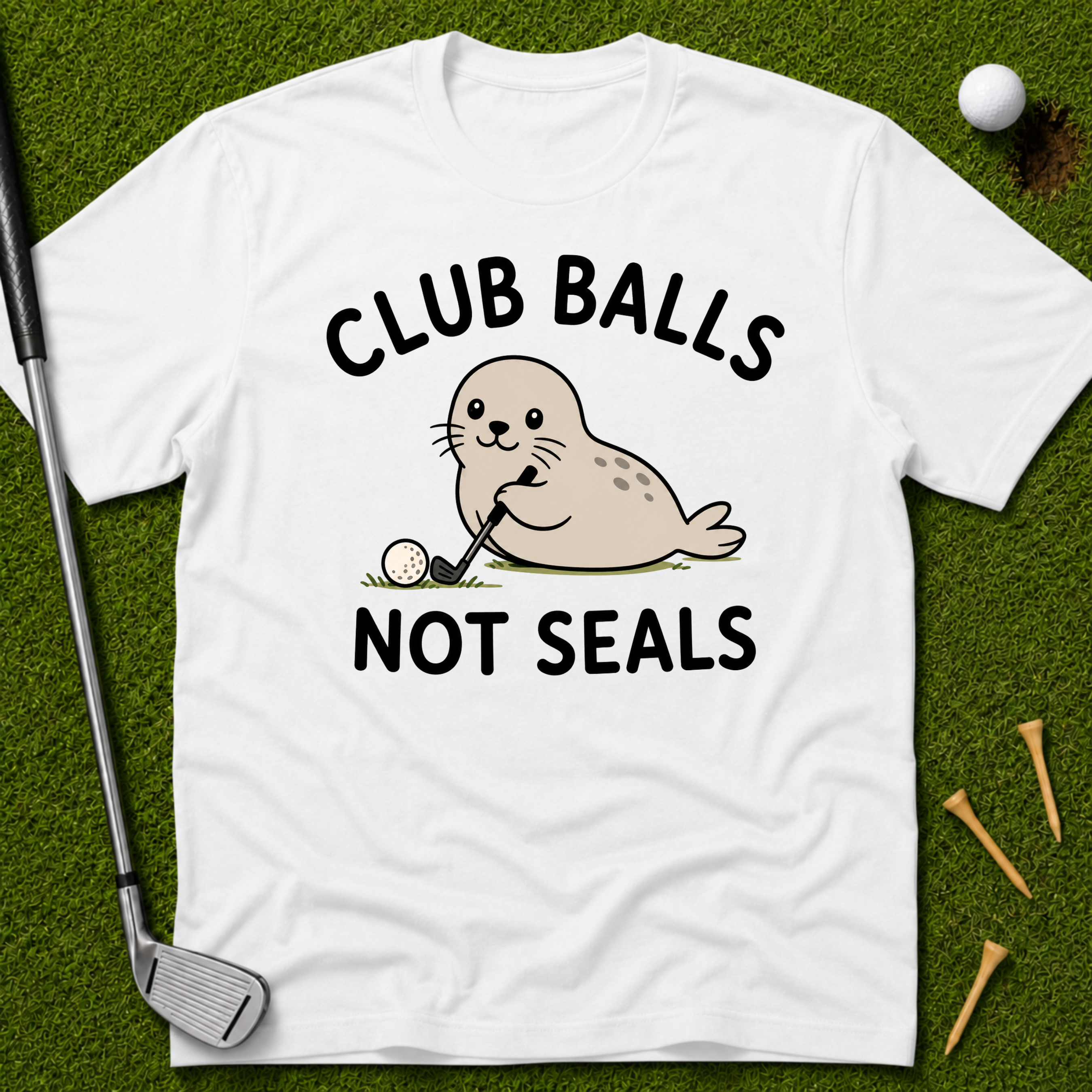 Club Balls Not Seals T-Shirt