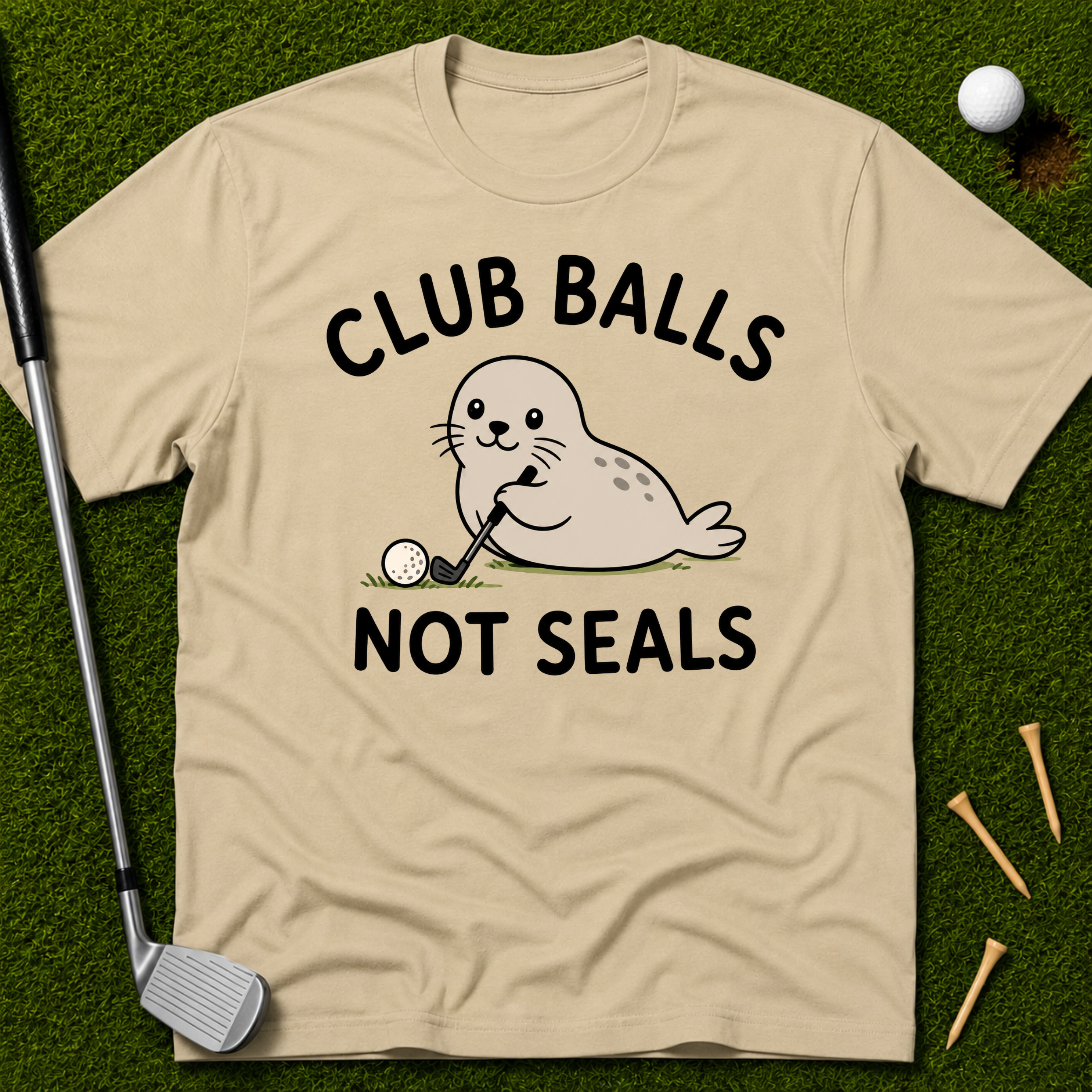 Club Balls Not Seals T-Shirt