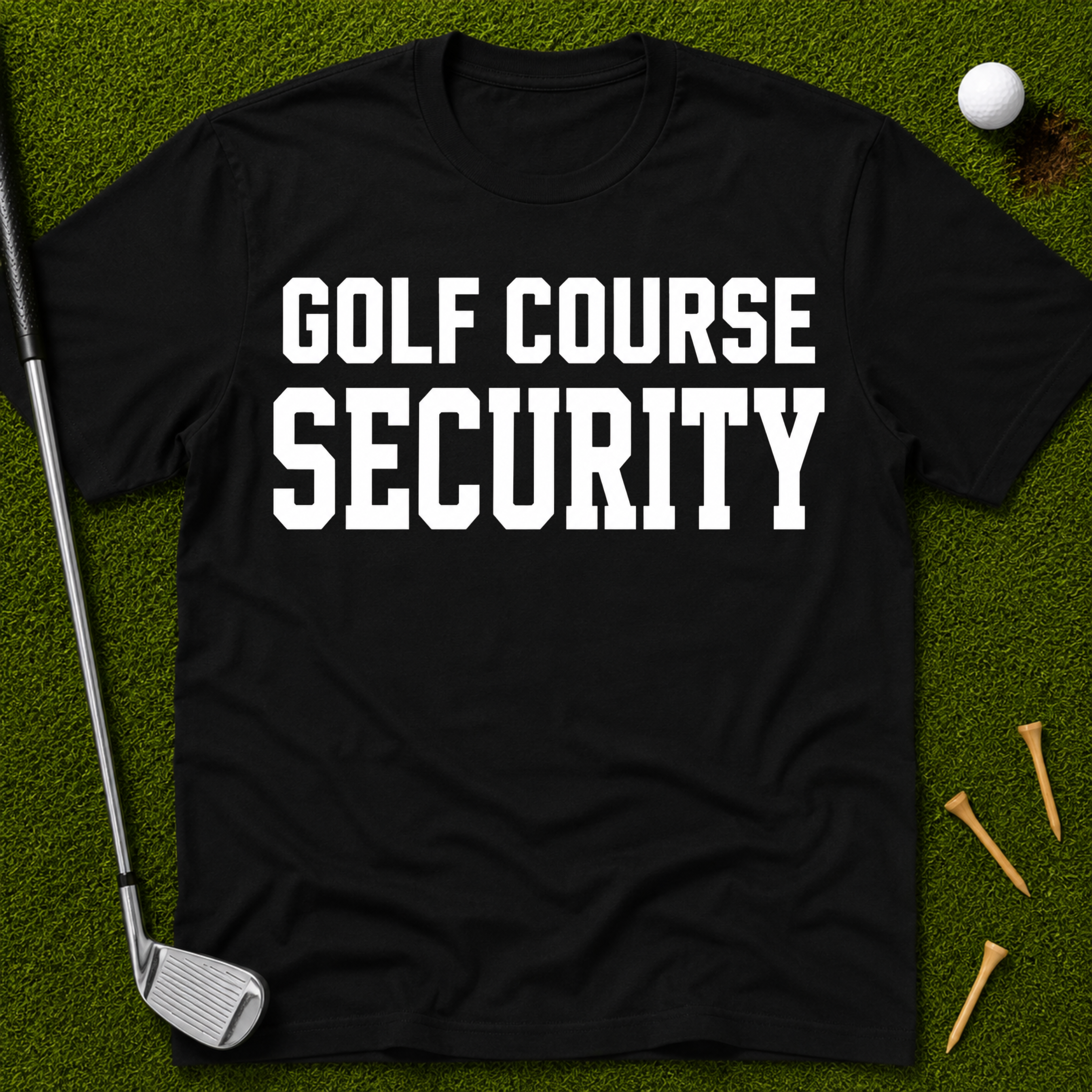 Golf Course Security T-Shirt