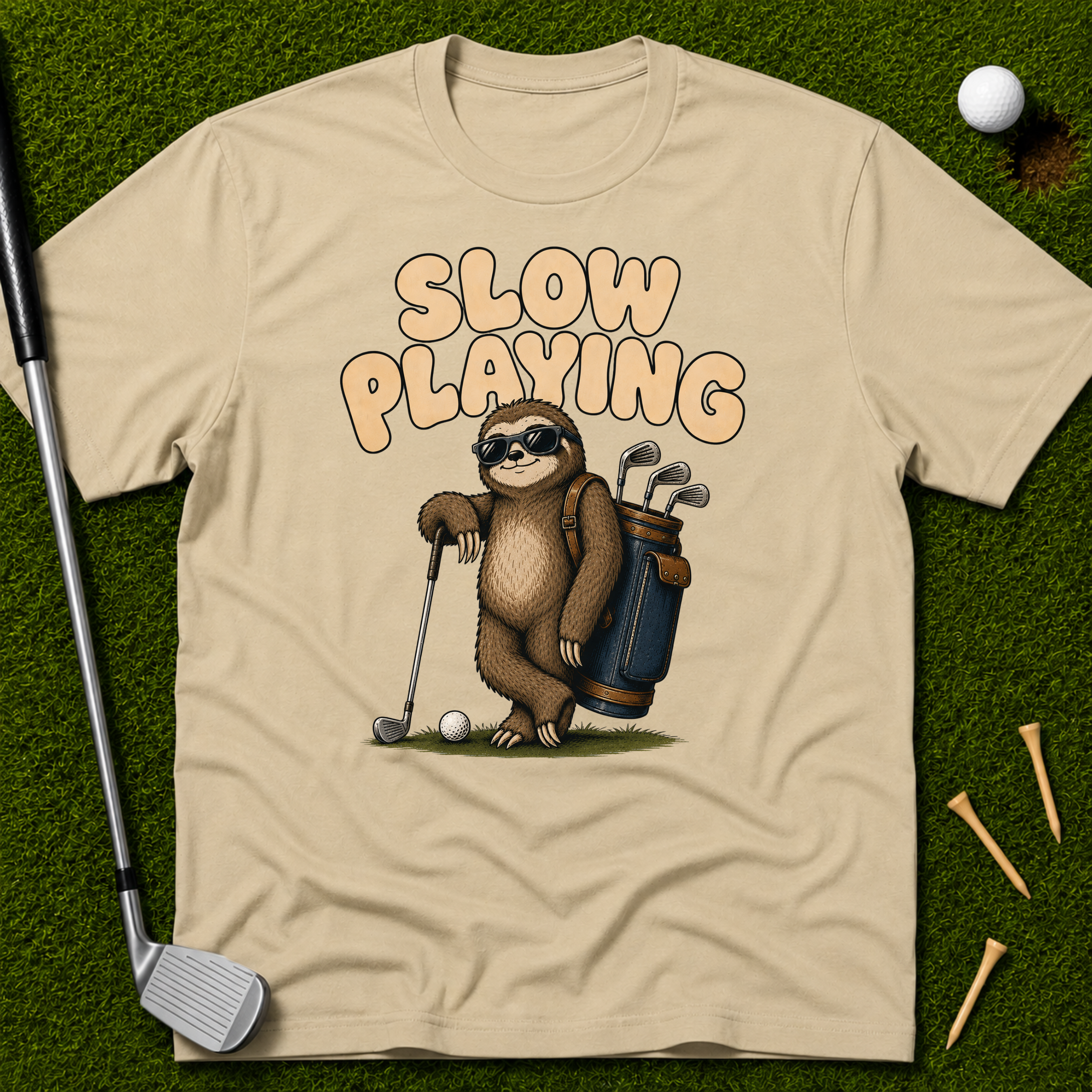 Slow Playing Sloth T-Shirt