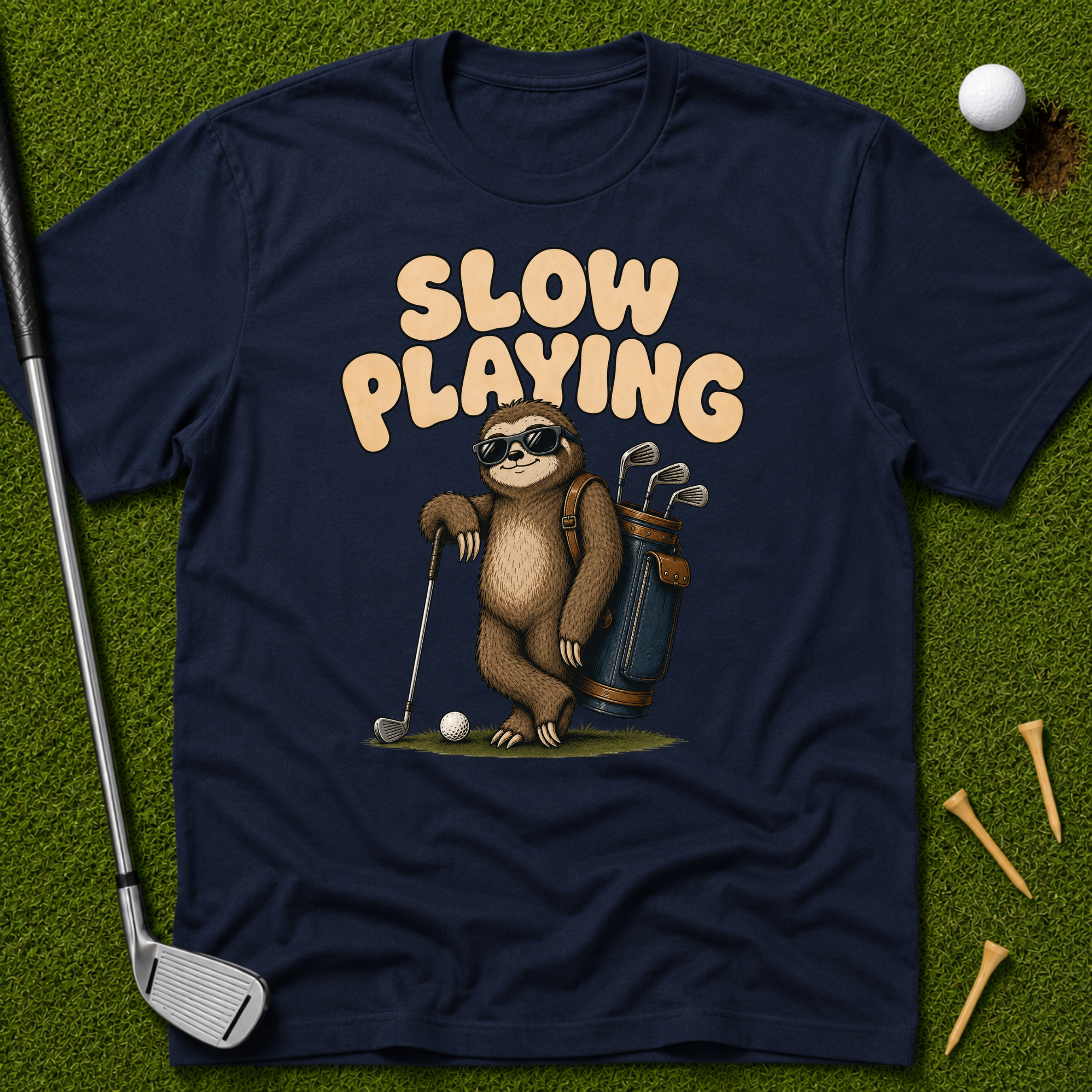 Slow Playing Sloth T-Shirt