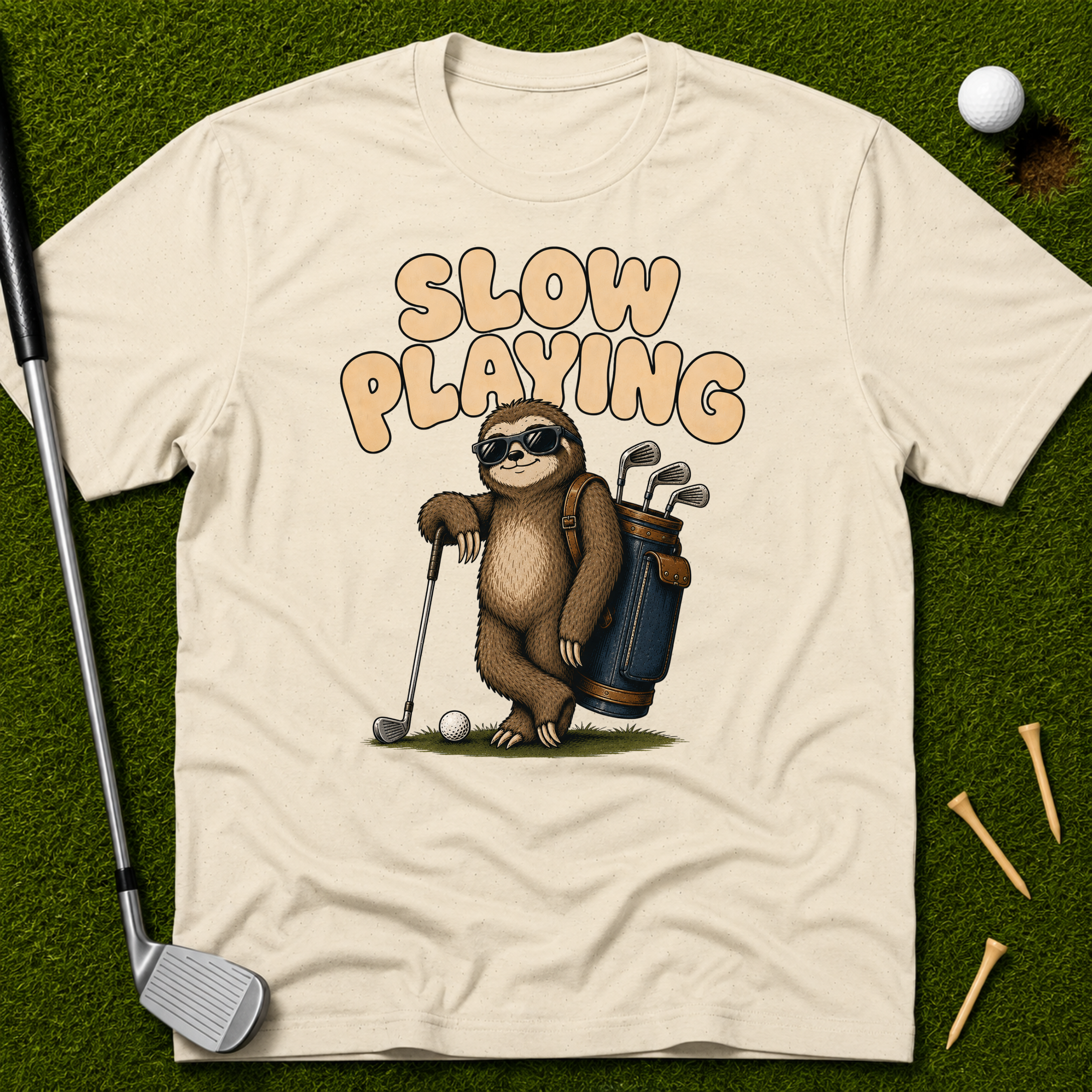 Slow Playing Sloth T-Shirt