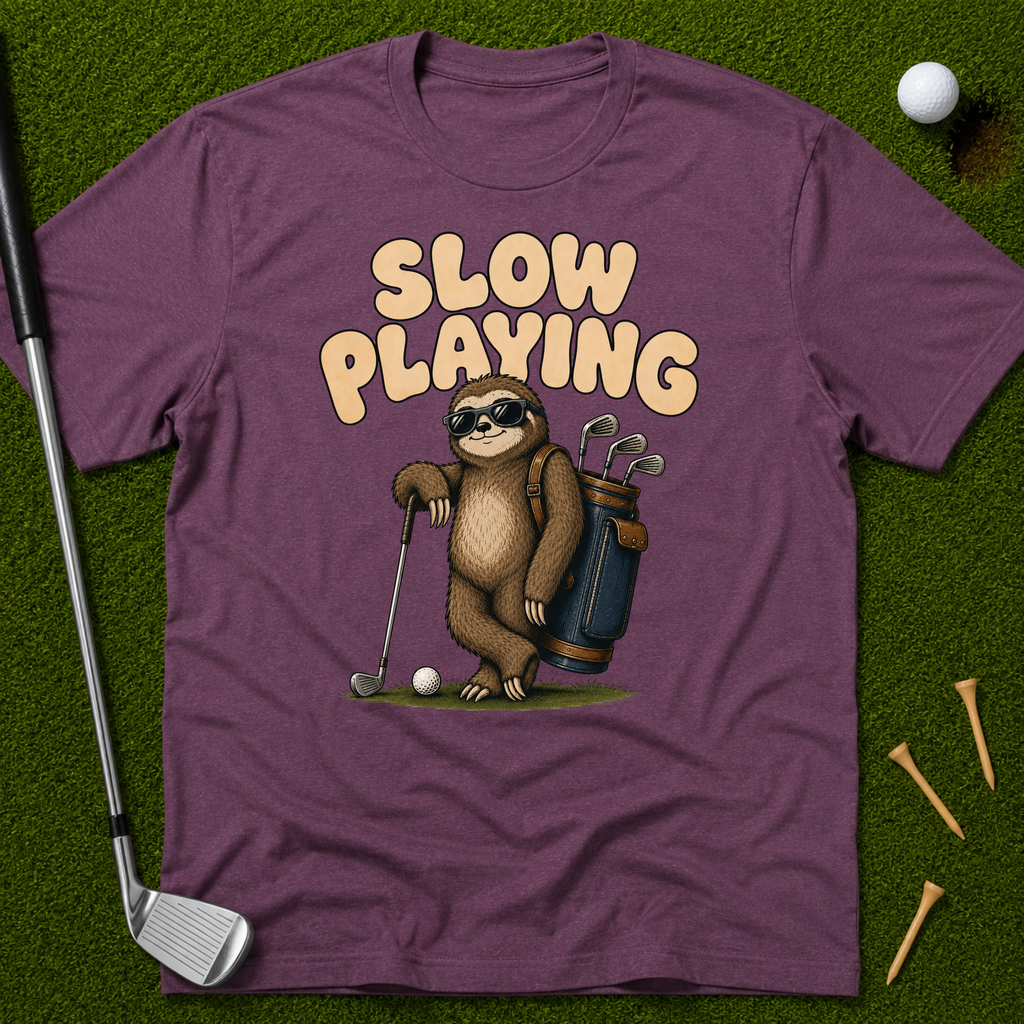 Slow Playing Sloth T-Shirt