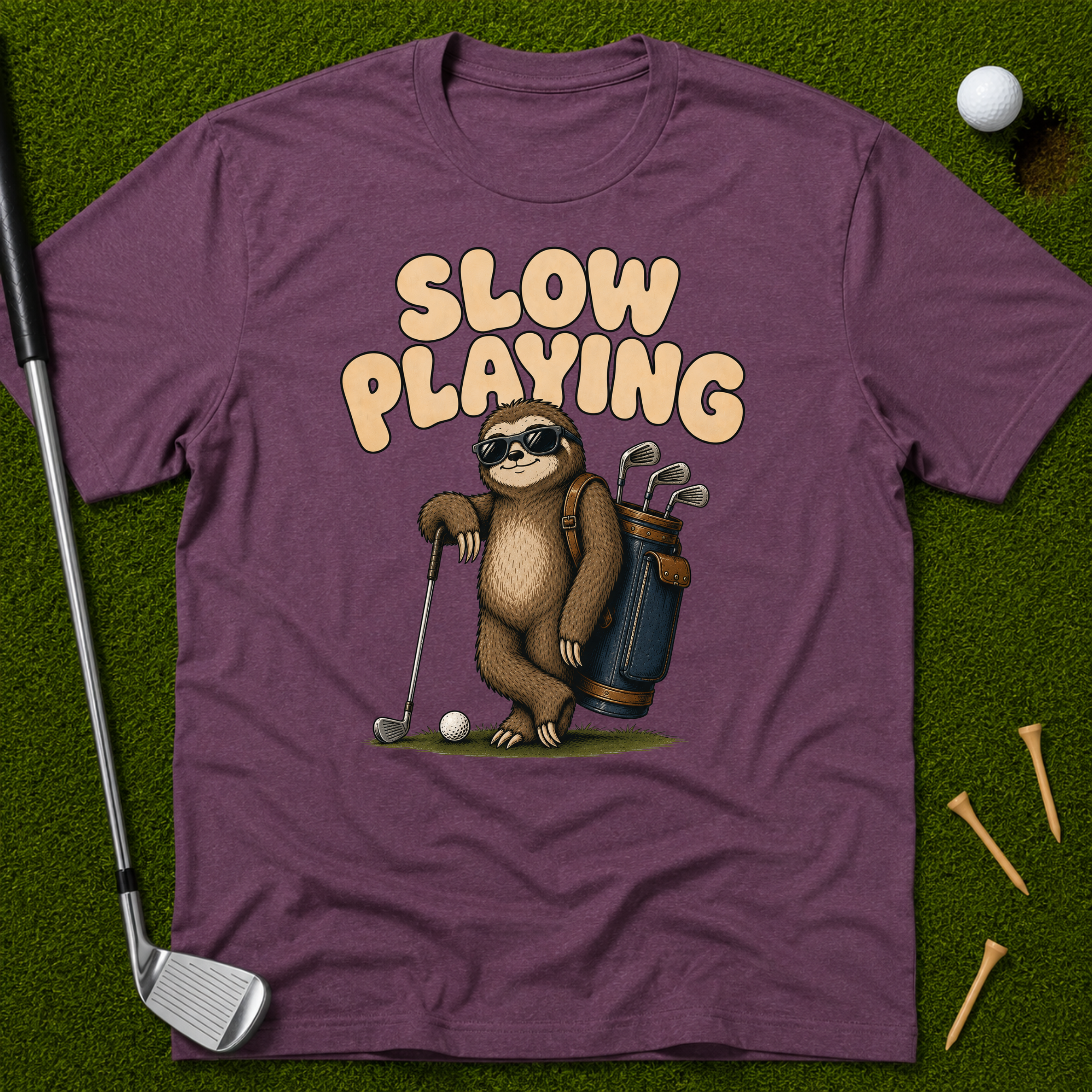 Slow Playing Sloth T-Shirt