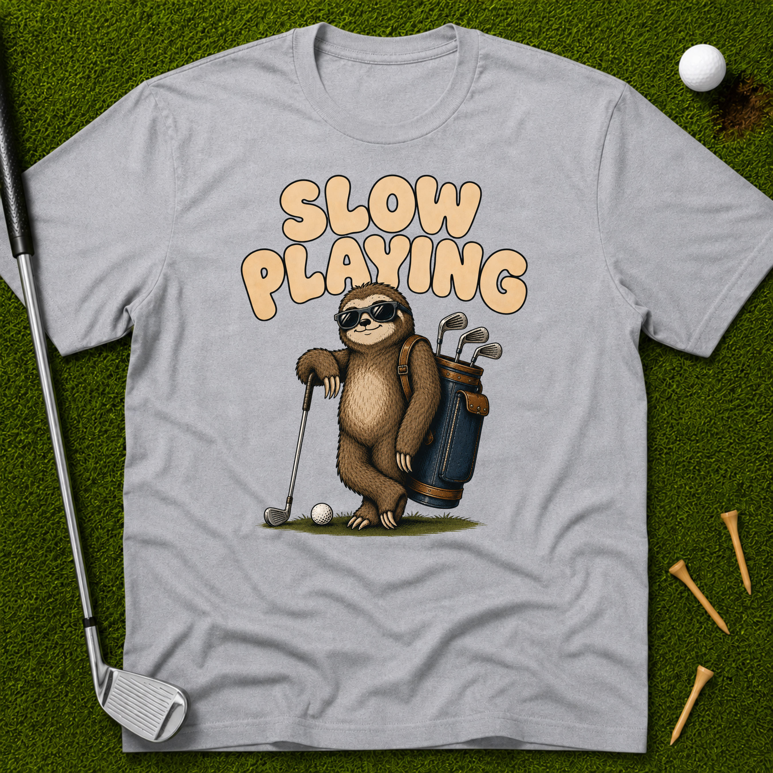 Slow Playing Sloth T-Shirt