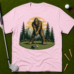 Bigfoot Teeing Off T-Shirt
