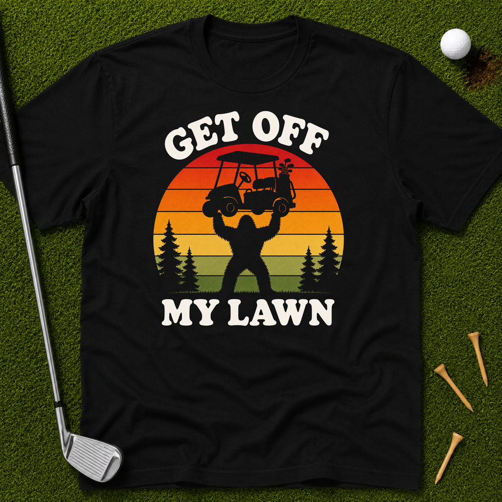 Get Off My Lawn Sunset T-Shirt