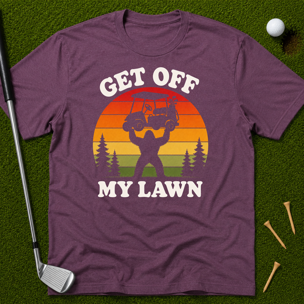Get Off My Lawn Sunset T-Shirt