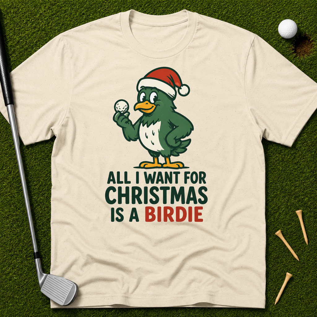 All I Want For Christmas Is A Birdie T-Shirt