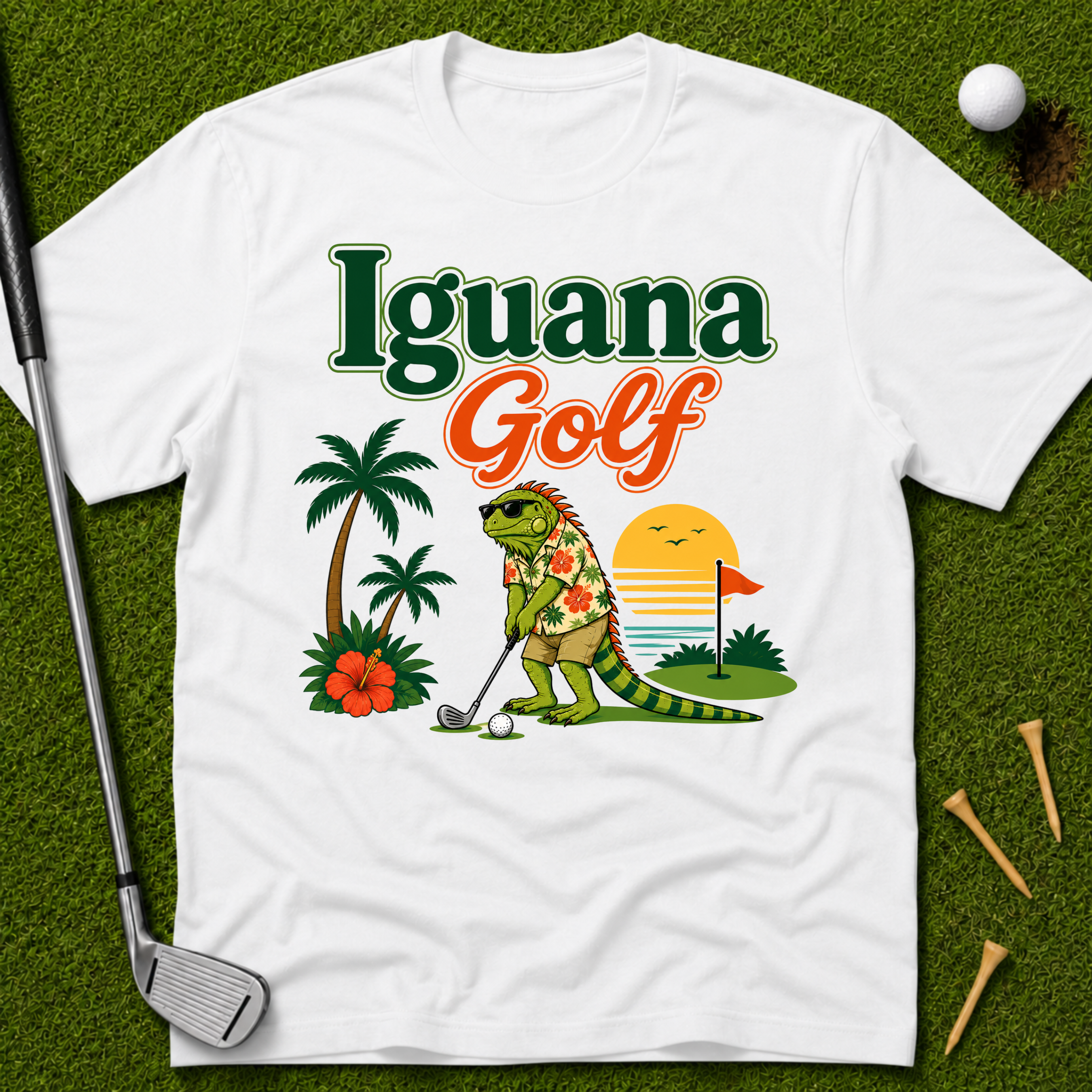 Iguana Golf T-Shirt