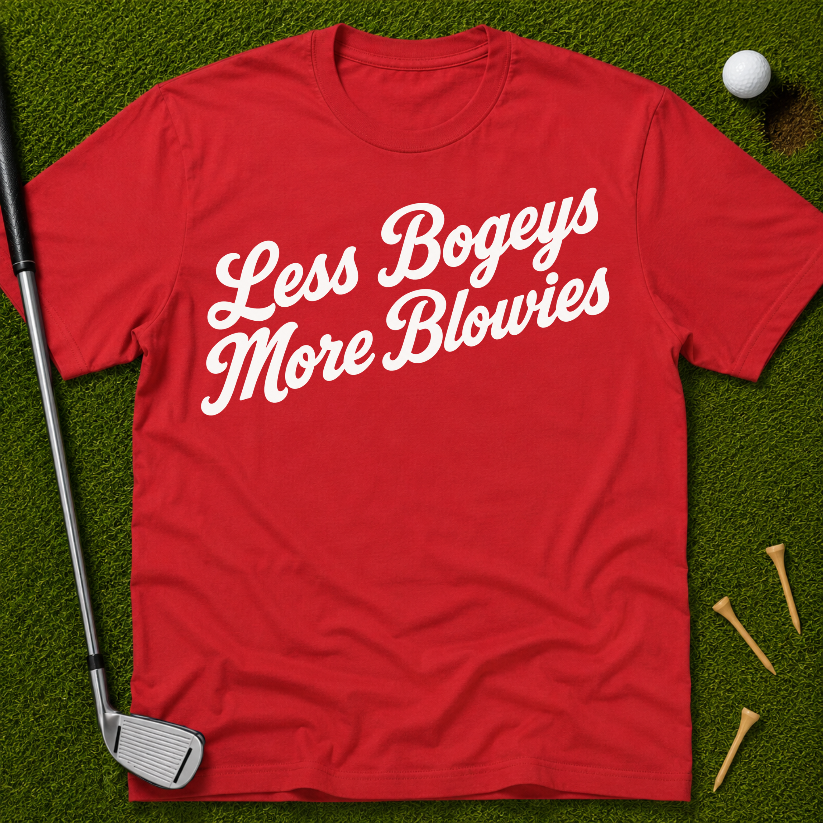 Less Bogeys More Blowies T-Shirt