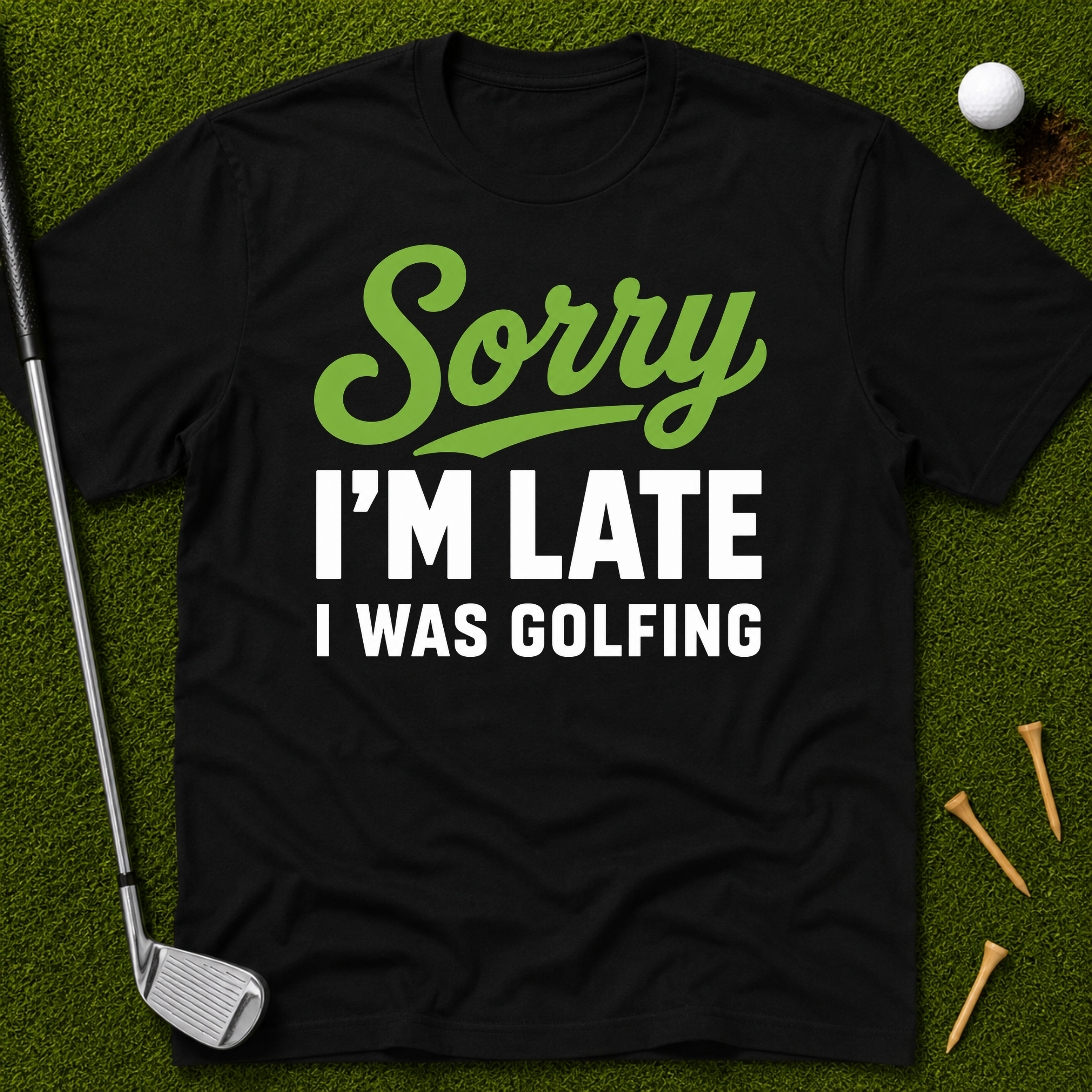Sorry I'm Late I Was Golfing T-Shirt