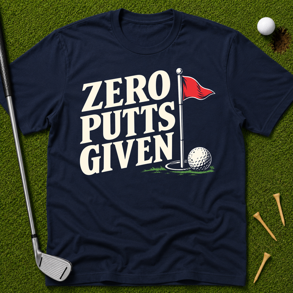 Zero Putts Given T-Shirt