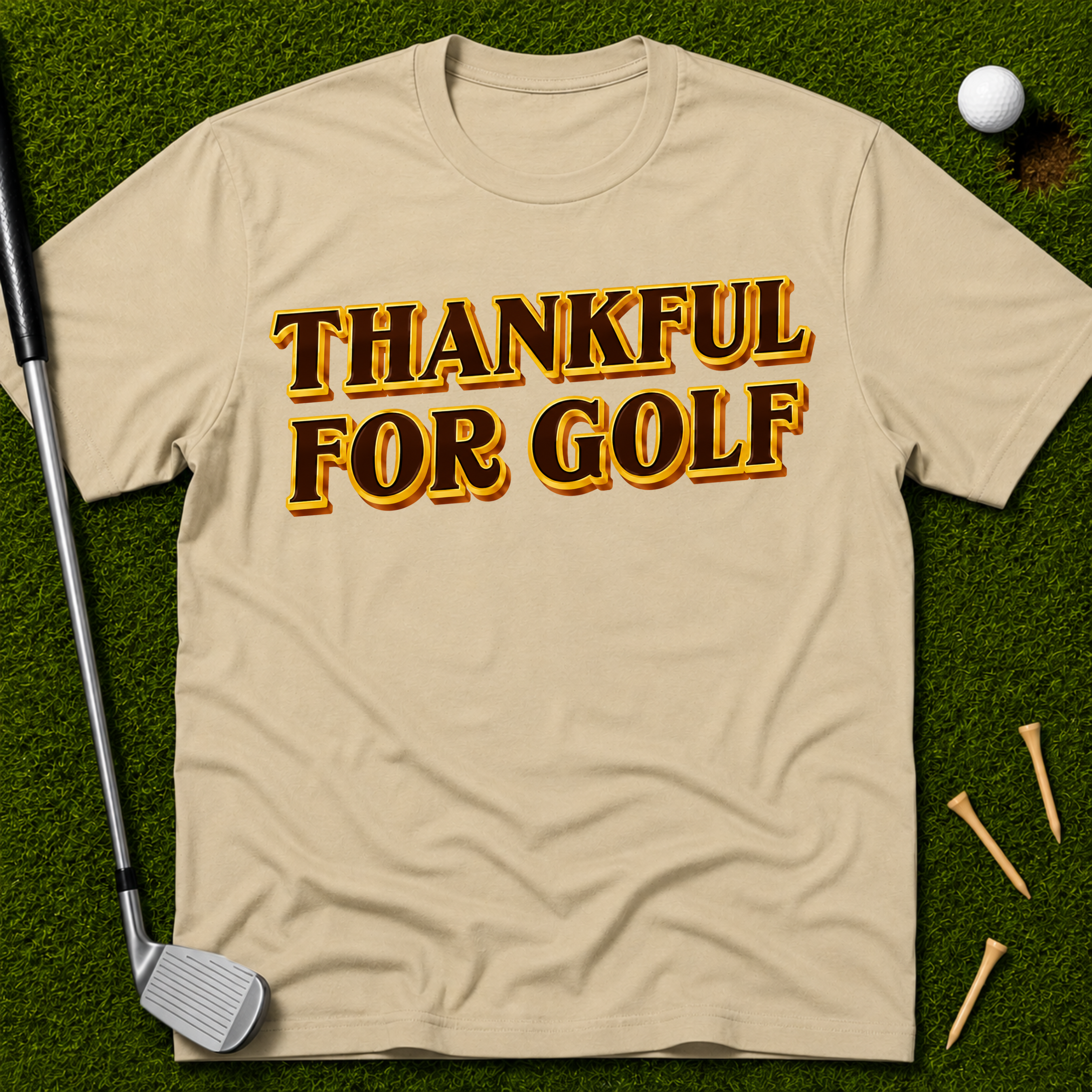 Thankful For Golf T-Shirt