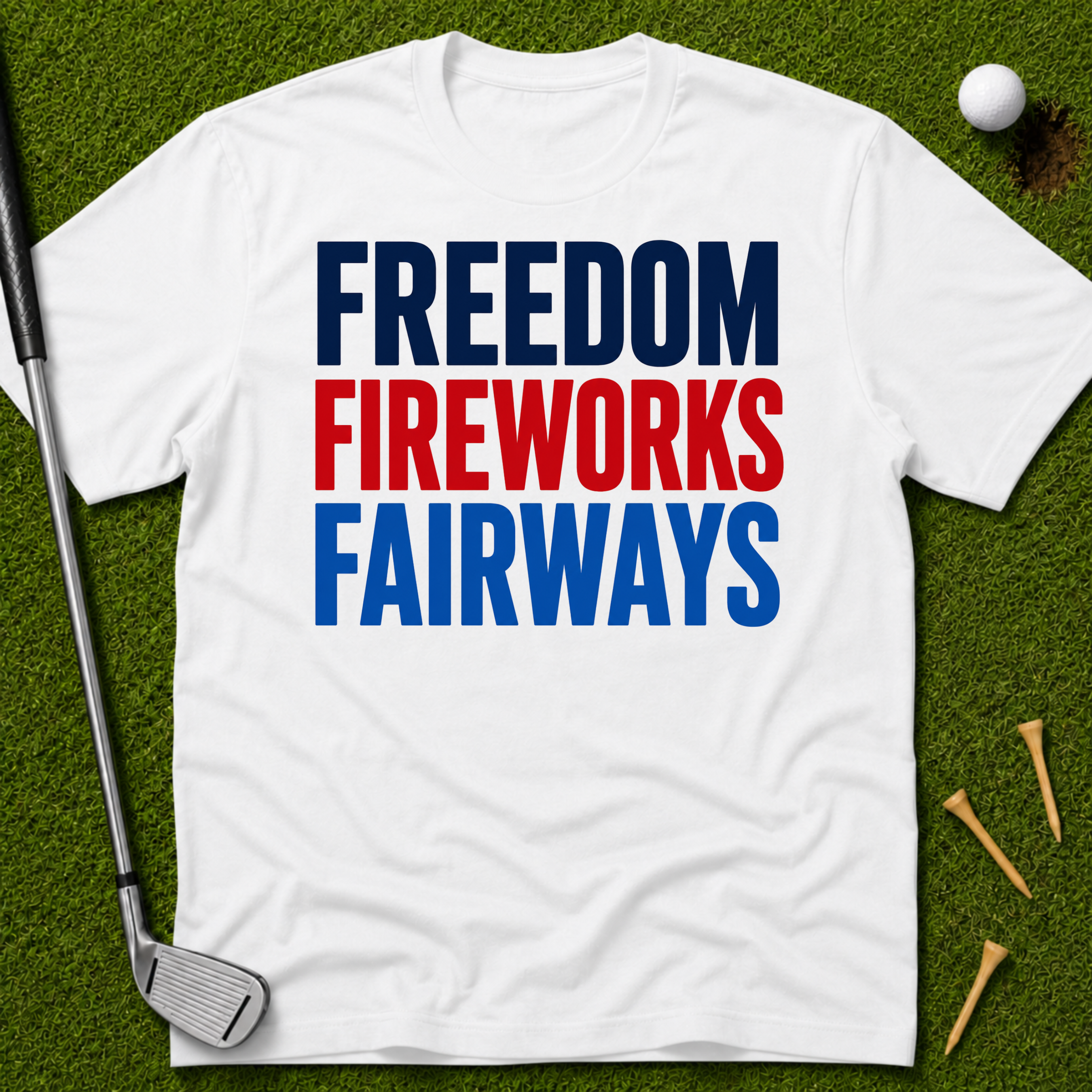 Freedom Fireworks Fairways T-Shirt