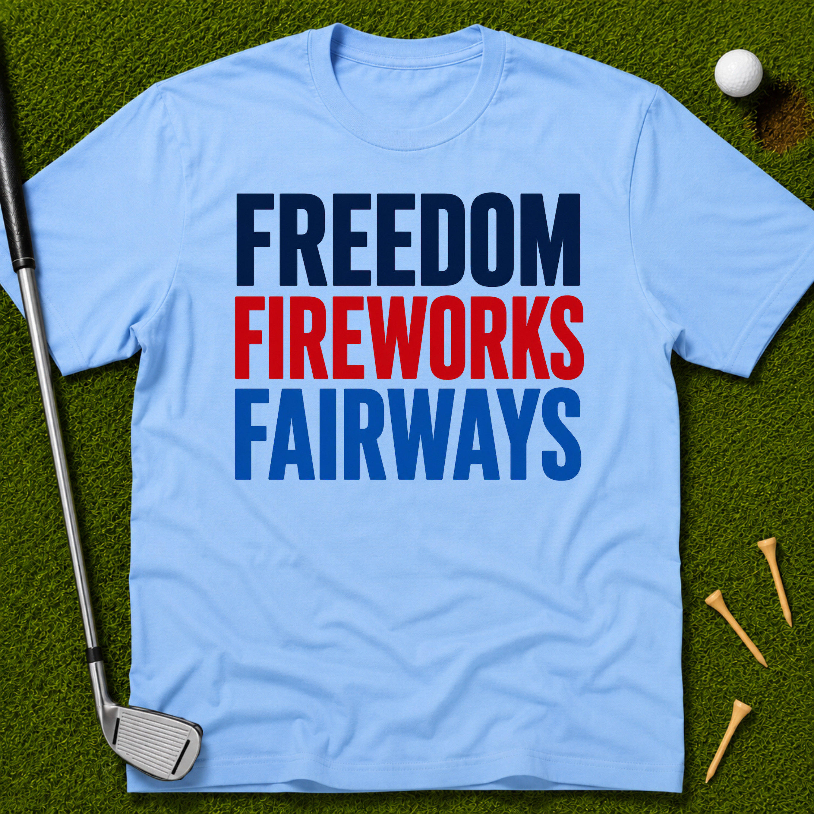 Freedom Fireworks Fairways T-Shirt