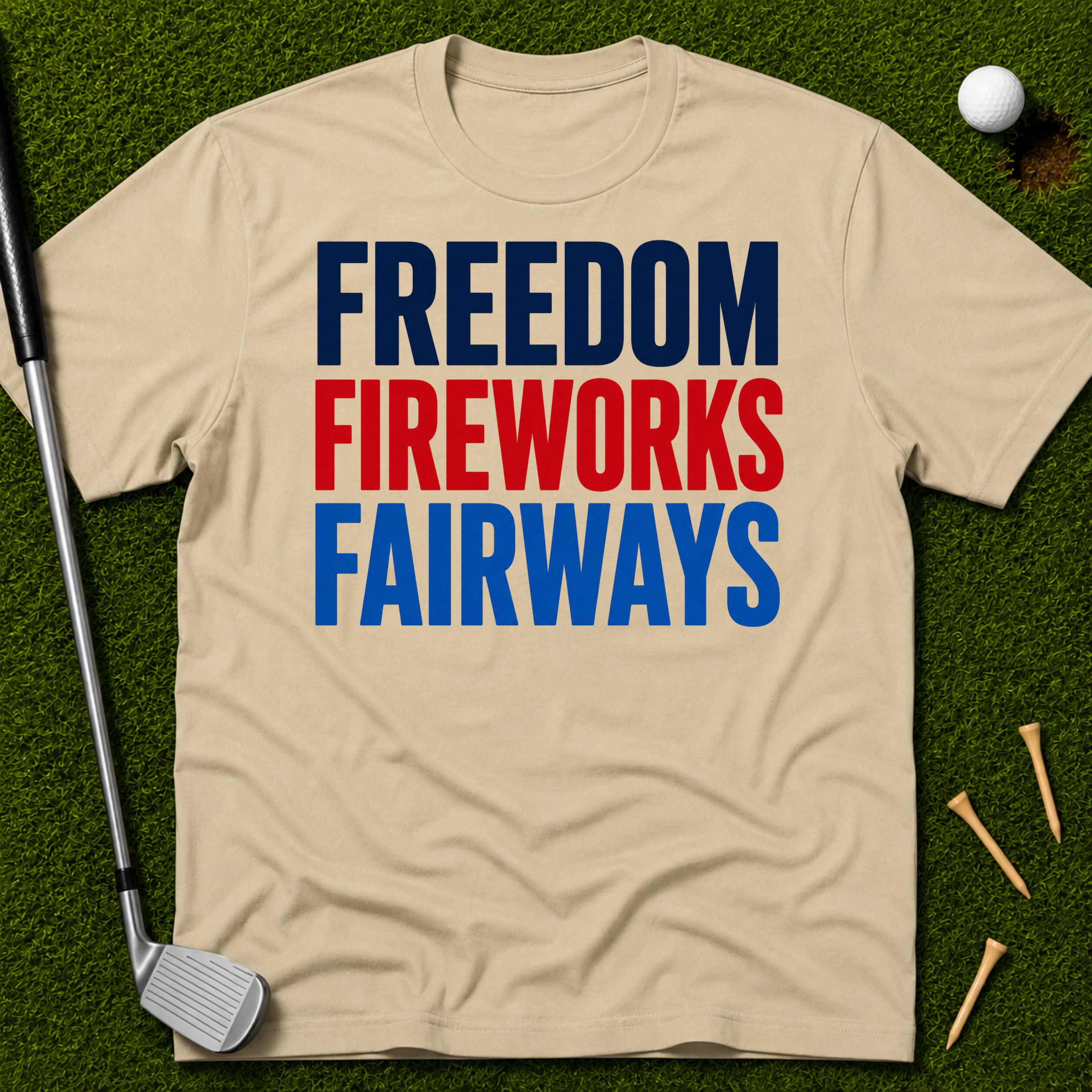 Freedom Fireworks Fairways T-Shirt