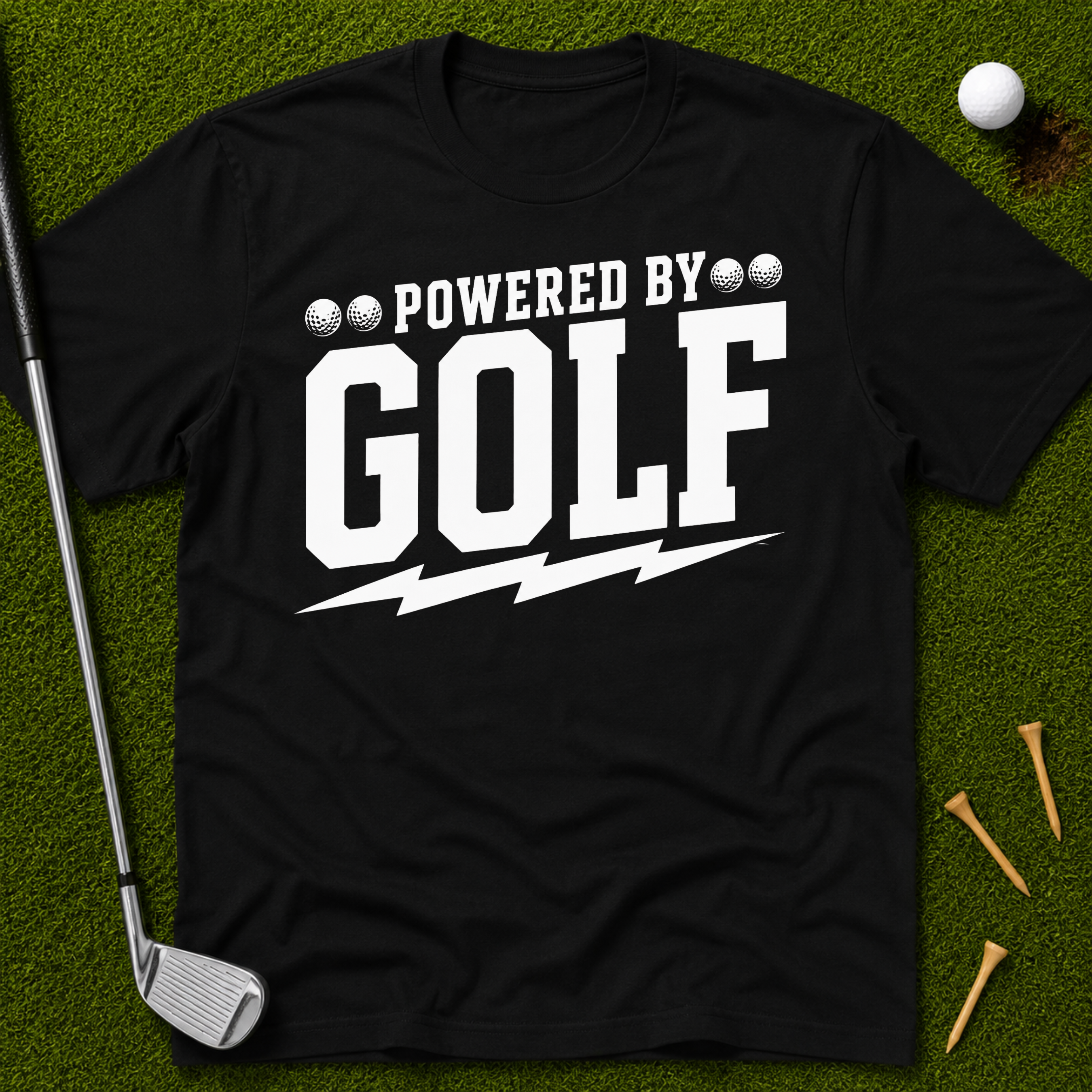 Powered By Golf T-Shirt