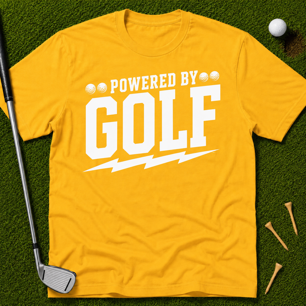 Powered By Golf T-Shirt