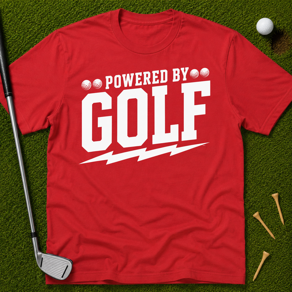 Powered By Golf T-Shirt