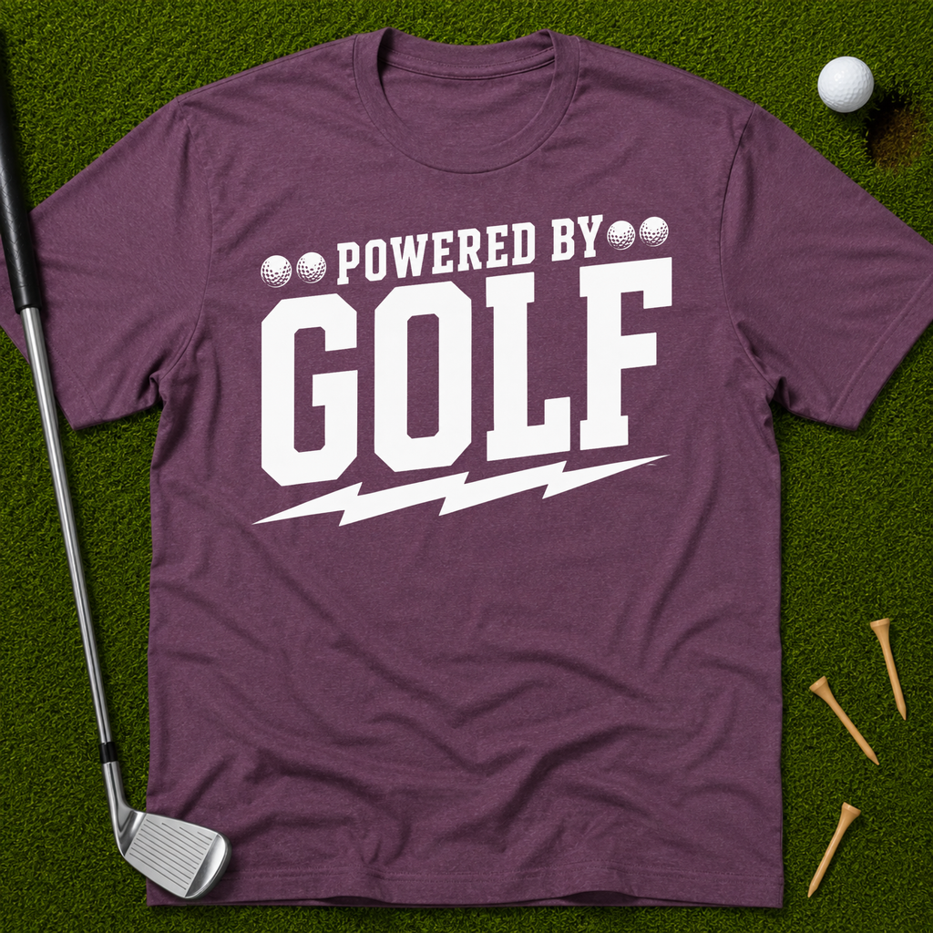 Powered By Golf T-Shirt