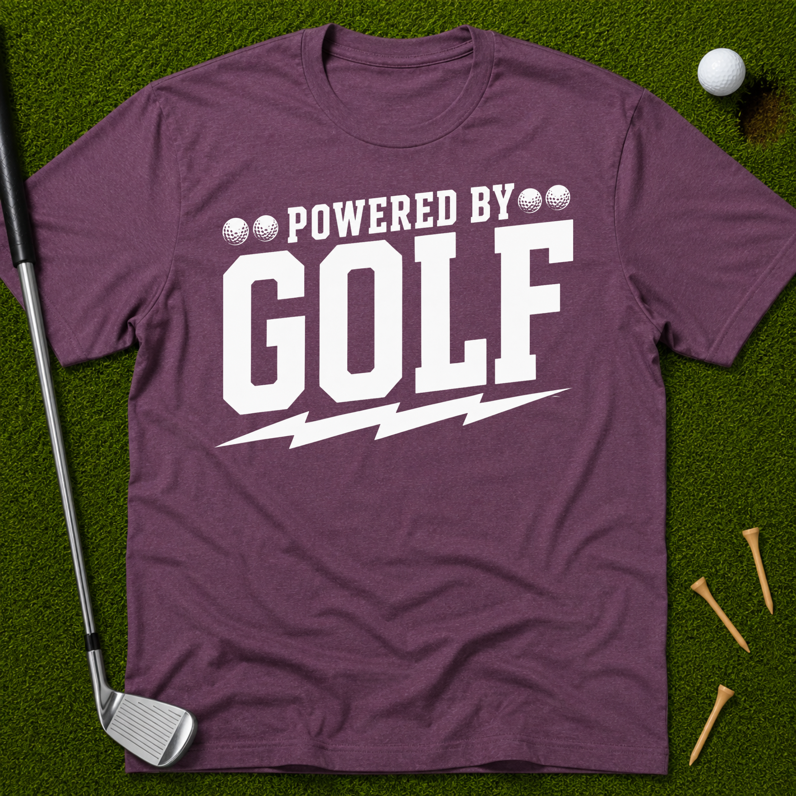 Powered By Golf T-Shirt