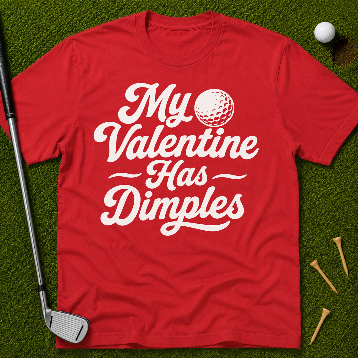 My Valentine Has Dimples T-Shirt