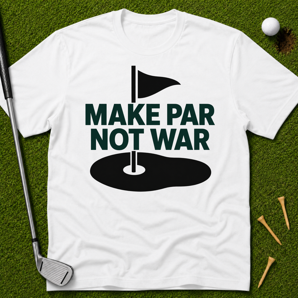 Make Par Not War T-Shirt