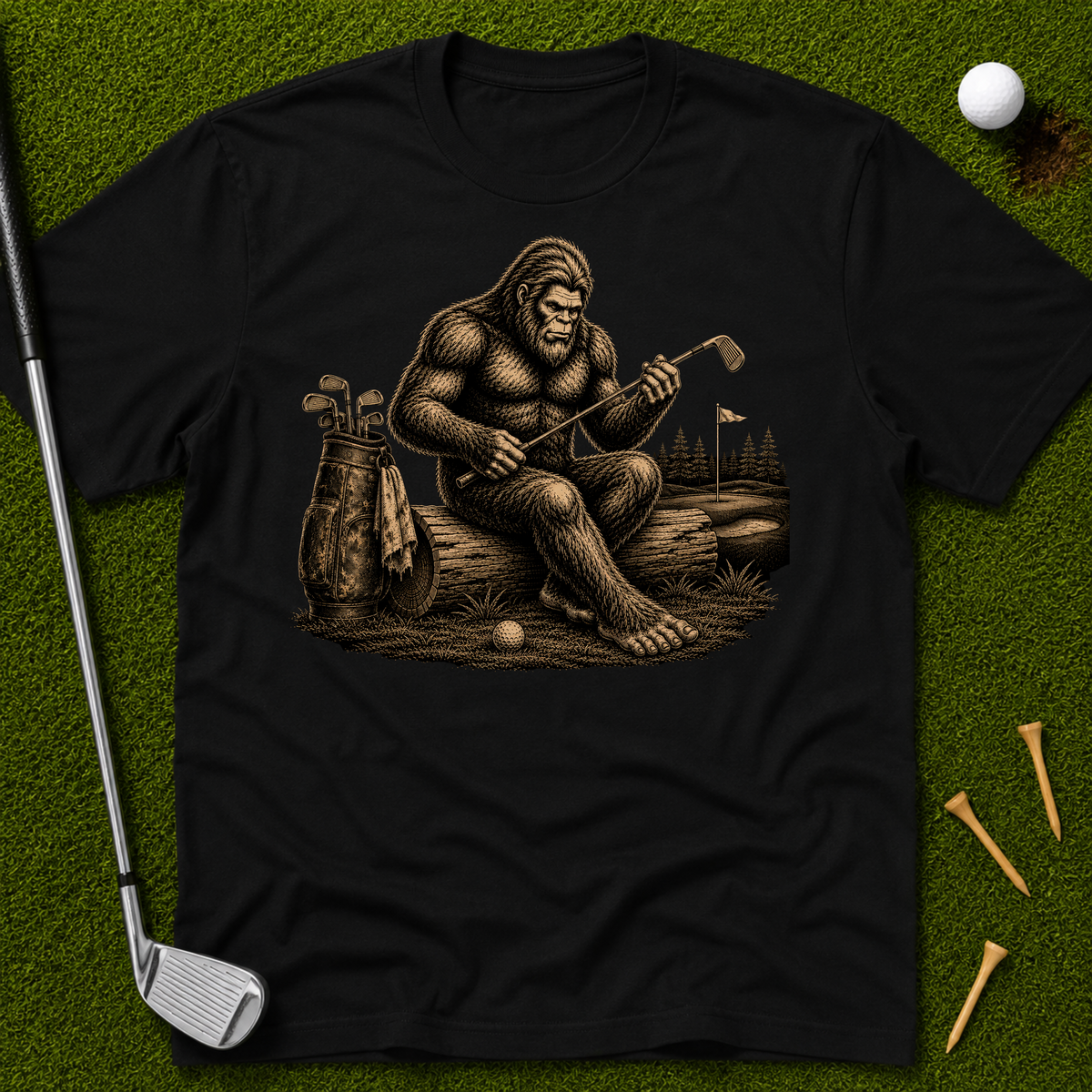 Bigfoot & His Clubs T-Shirt