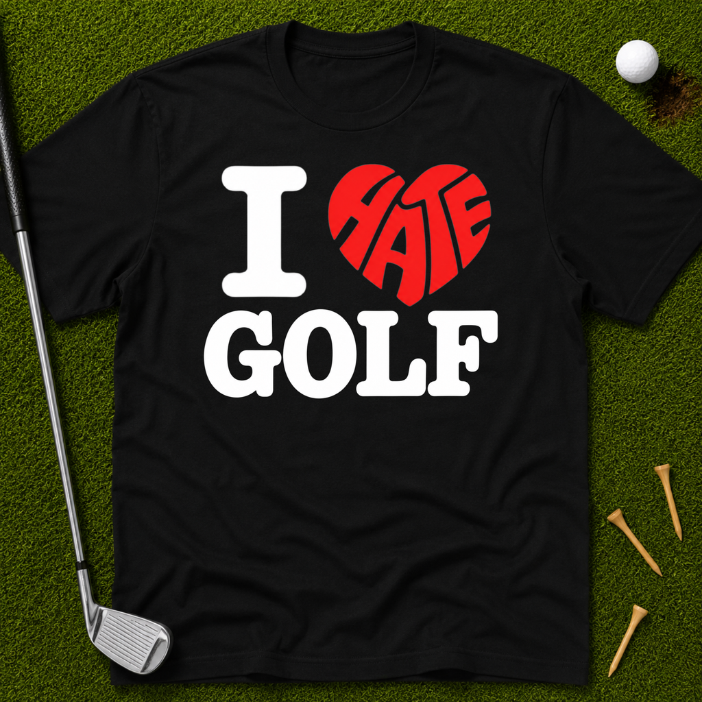 I Hate Golf T-Shirt