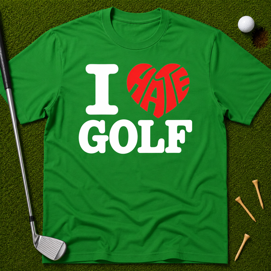 I Hate Golf T-Shirt