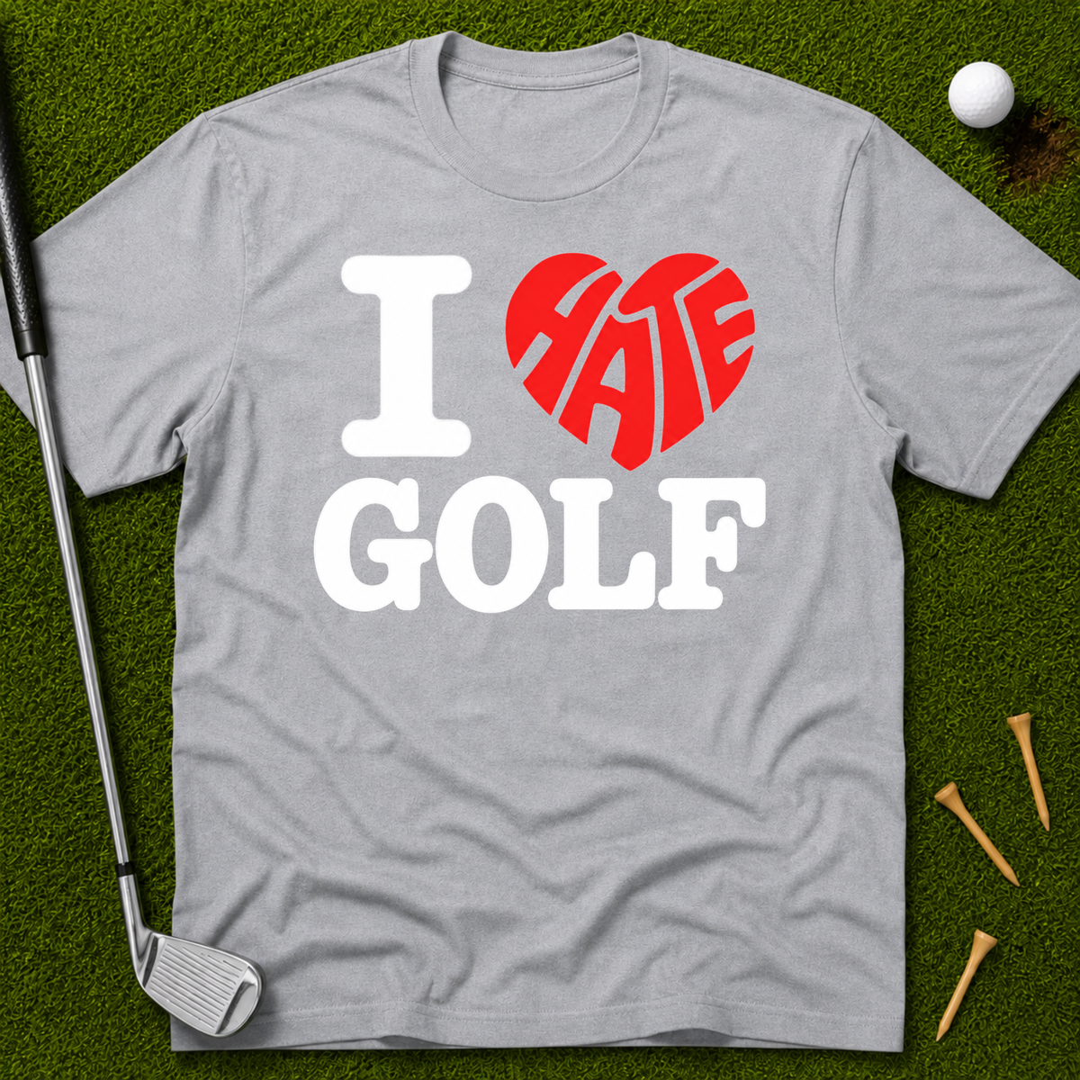 I Hate Golf T-Shirt
