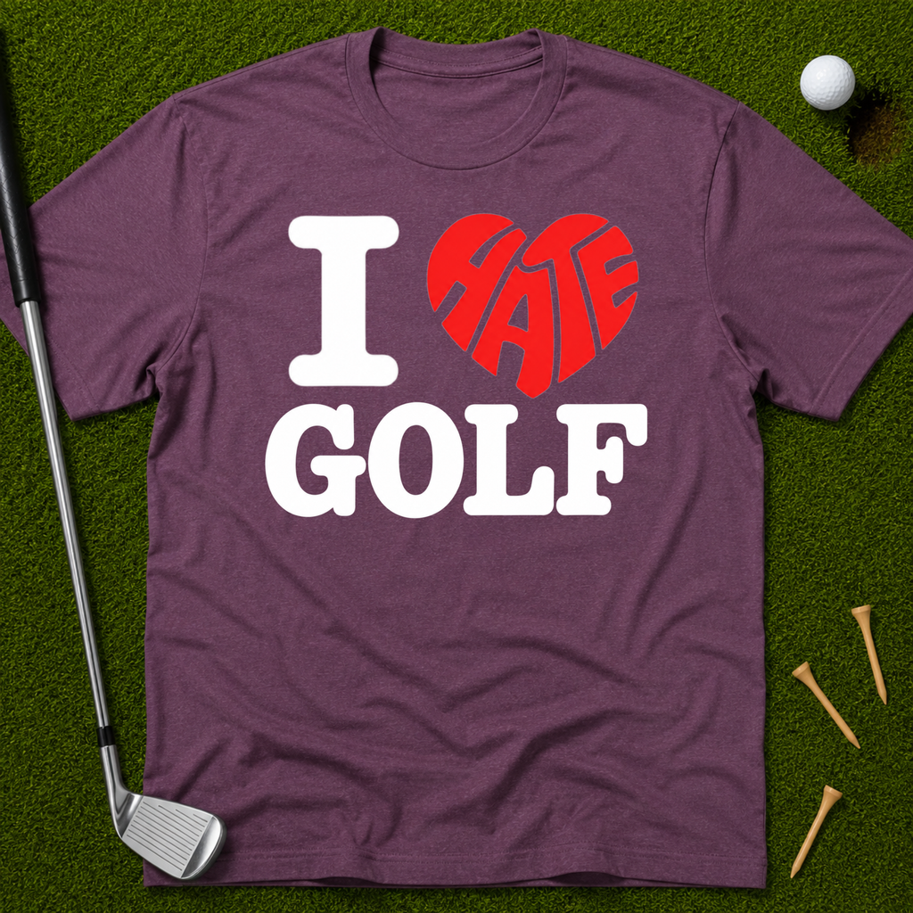 I Hate Golf T-Shirt